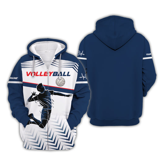 Man Shirt, Custom Volleyball Shirt, T-Shirt for Volleyball Team, Gift for Volleyball Players