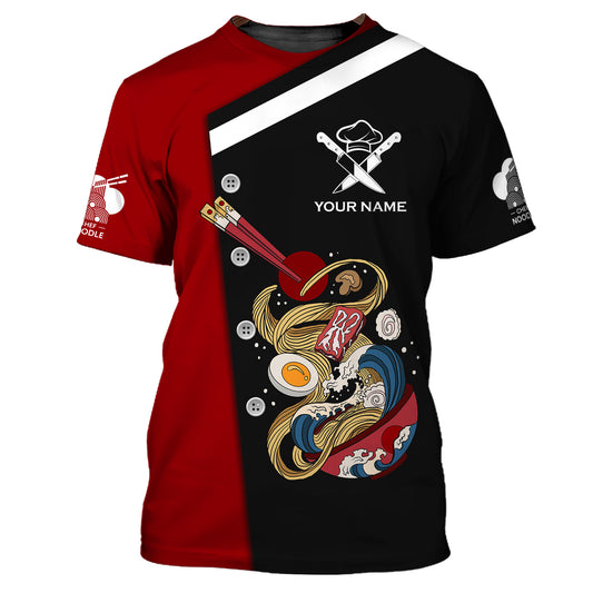 Unisex Shirt, Custom Ramen Chef Shirt, Chef Noodle, Ramen Chef T-Shirt