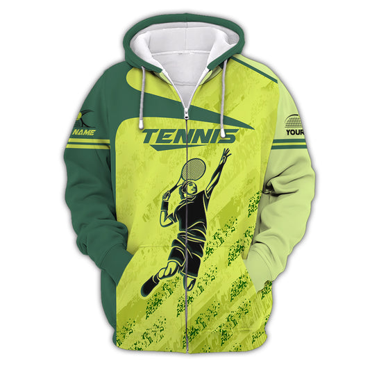 Man Shirt, Custom Name Tennis Shirt, T-Shirt for Tennis Club, Gift for Tennis Players