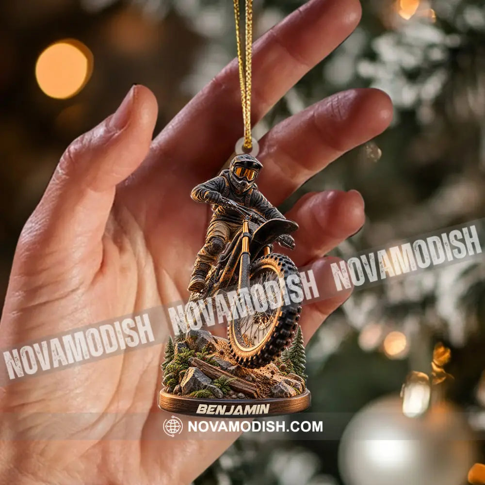 Mountain Bike Home Decor Christmas Ornament Personalized Ornament - Ornament