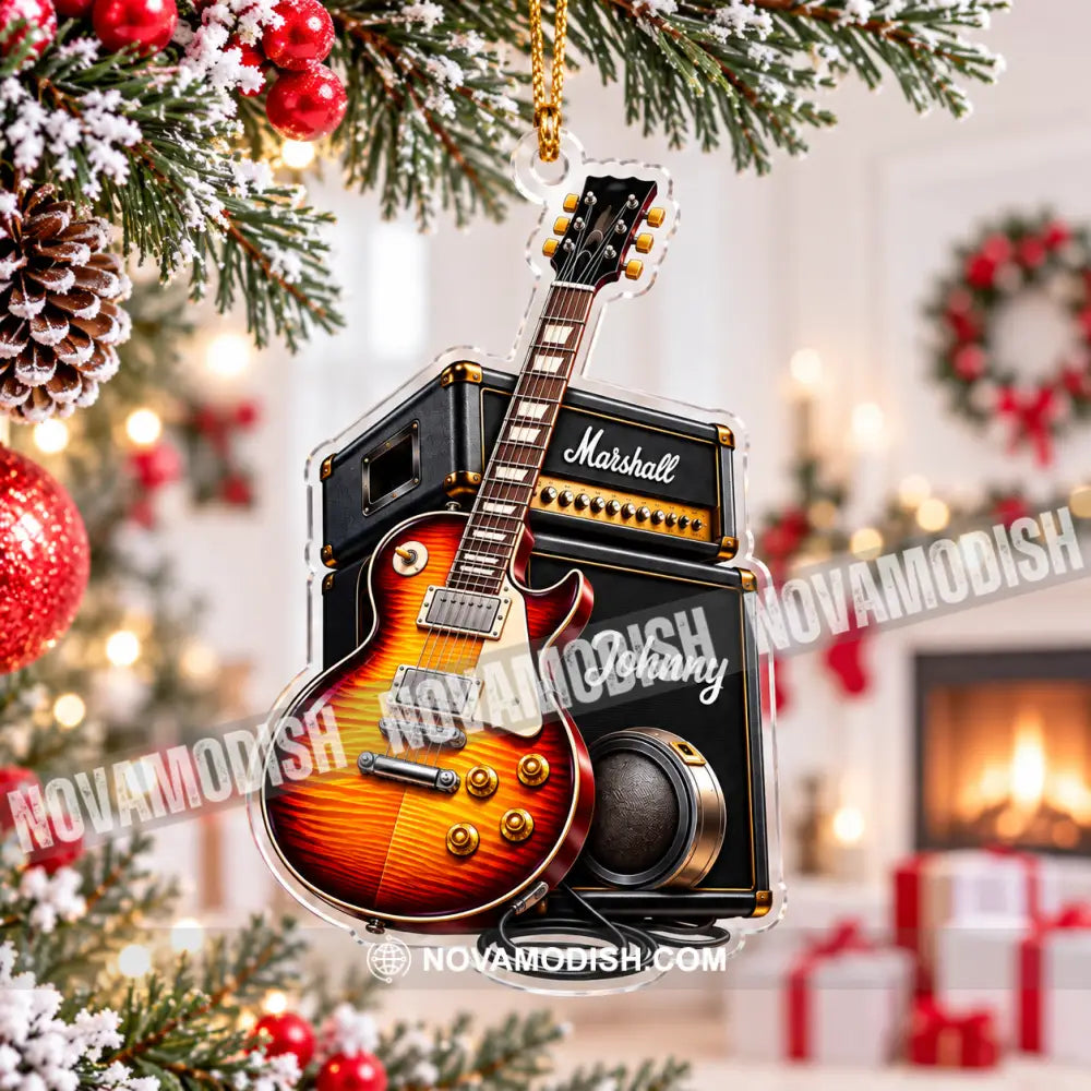 Musician Home Decor Christmas Ornament Personalized Ornament - Ornament