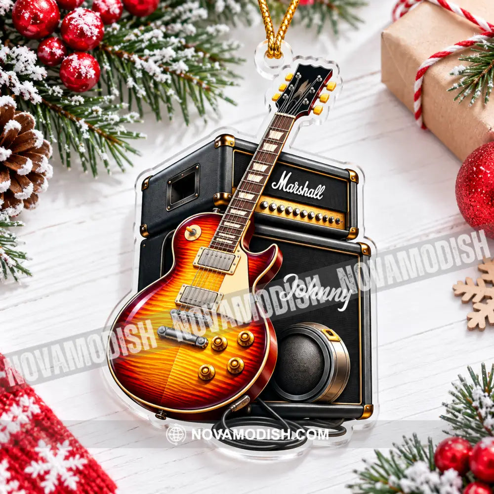 Musician Home Decor Christmas Ornament Personalized Ornament - Ornament