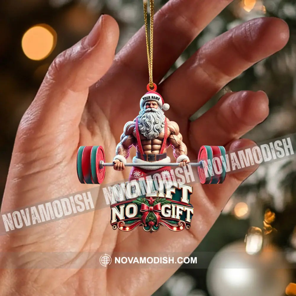 No Lift Gift Home Decor Christmas Ornament Personalized