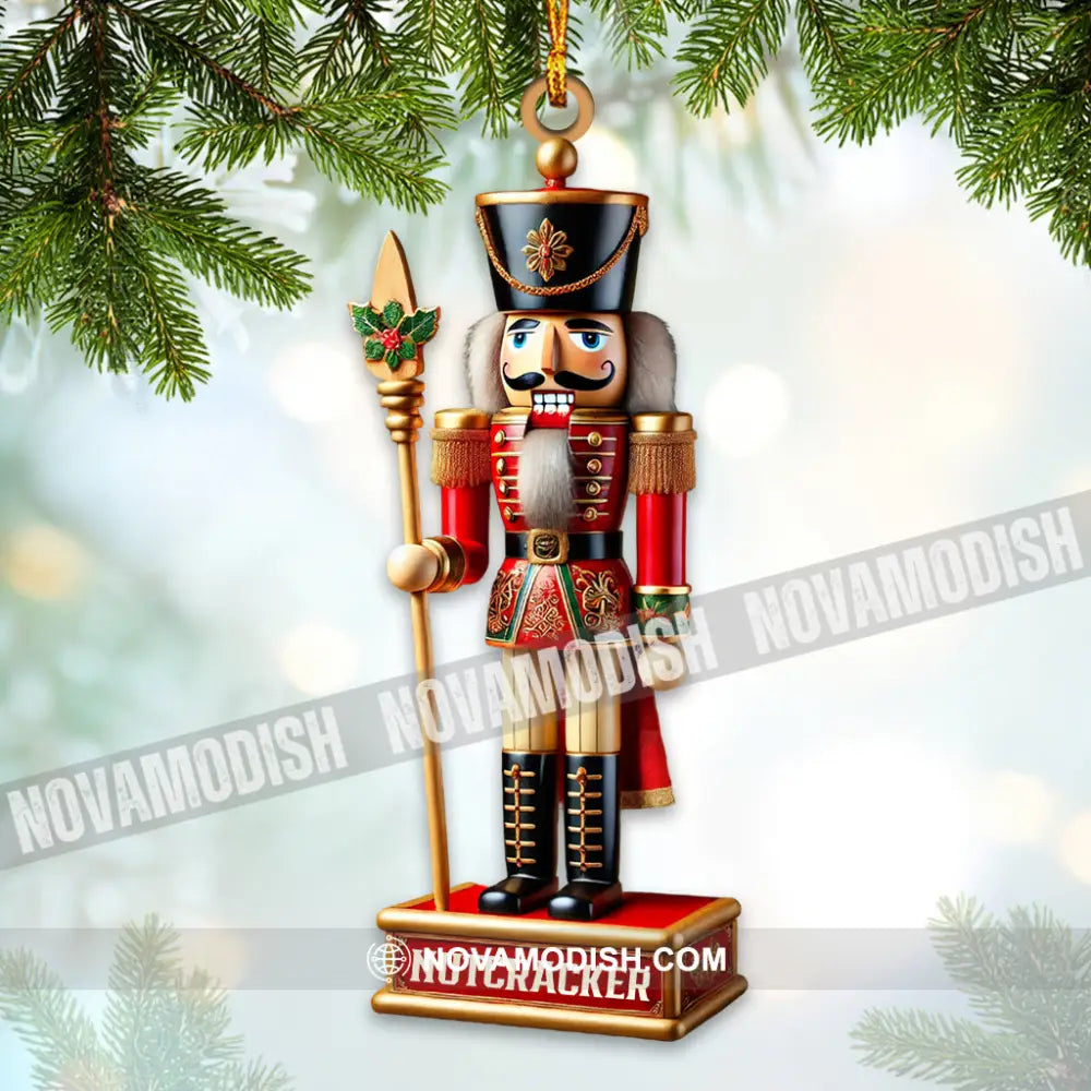 Nutcracker Soldier Figurines Christmas Ornament Personalized