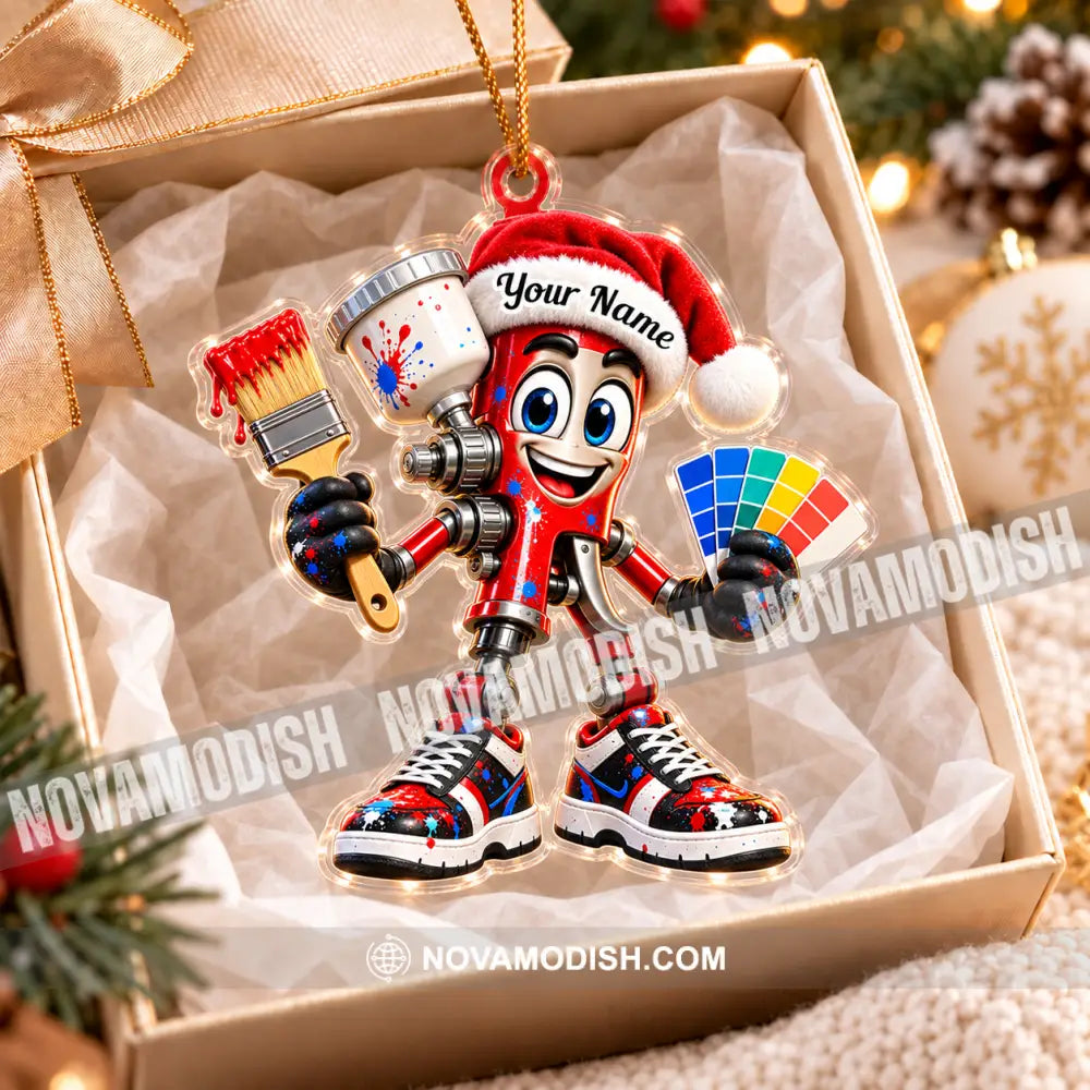 Painter Home Decor Christmas Ornament Personalized Ornament - Ornament