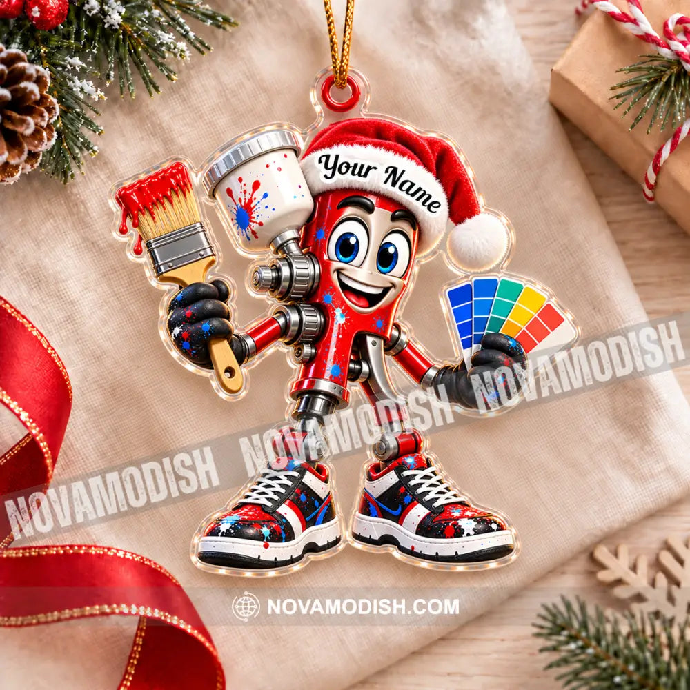Painter Home Decor Christmas Ornament Personalized Ornament - Ornament