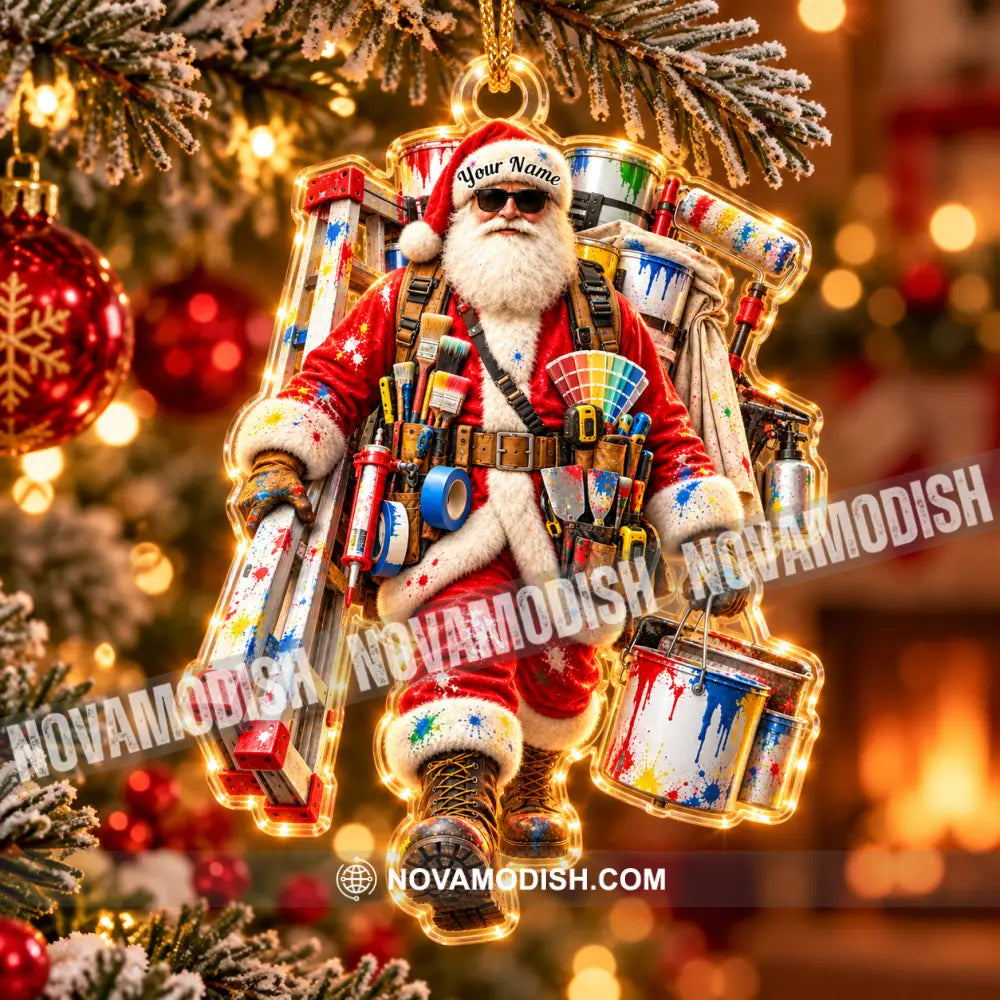 Painter Home Decor Christmas Ornament Personalized Ornament - Ornament