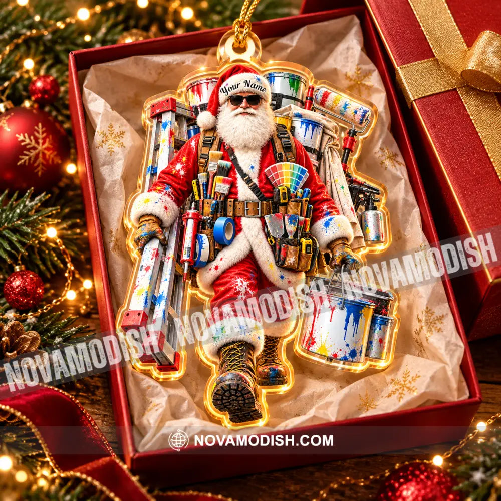 Painter Home Decor Christmas Ornament Personalized Ornament - Ornament