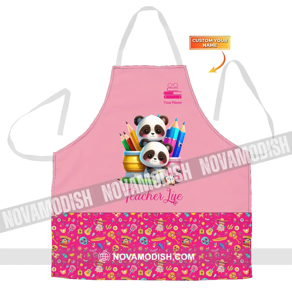 Personalized Apron Teacher Joymuu Cooking Apparel Chef