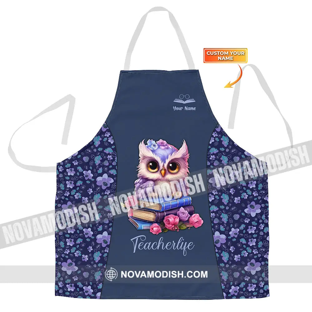 Personalized Apron Teacher Joymuu Cooking Apparel Chef