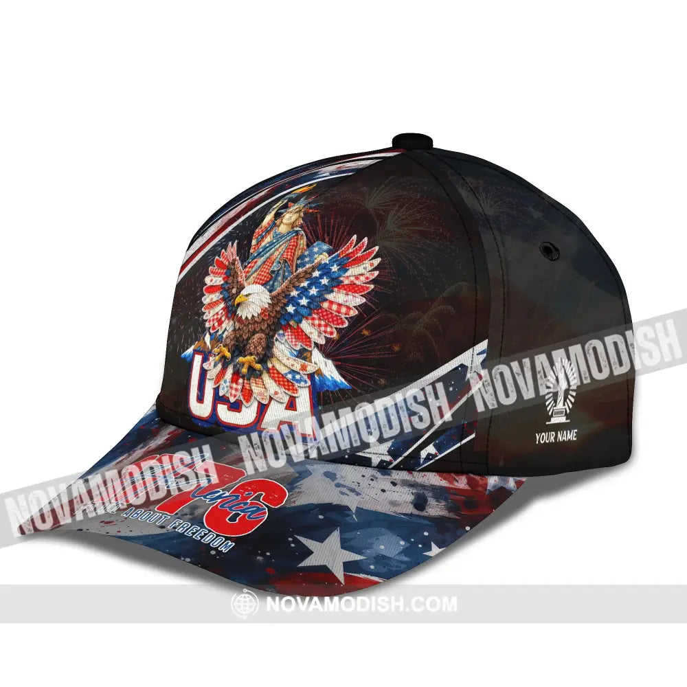 Personalized Cap Customized 250 Years America Classic Cap CLASSIC CAP / UNIVERSAL FIT Cap