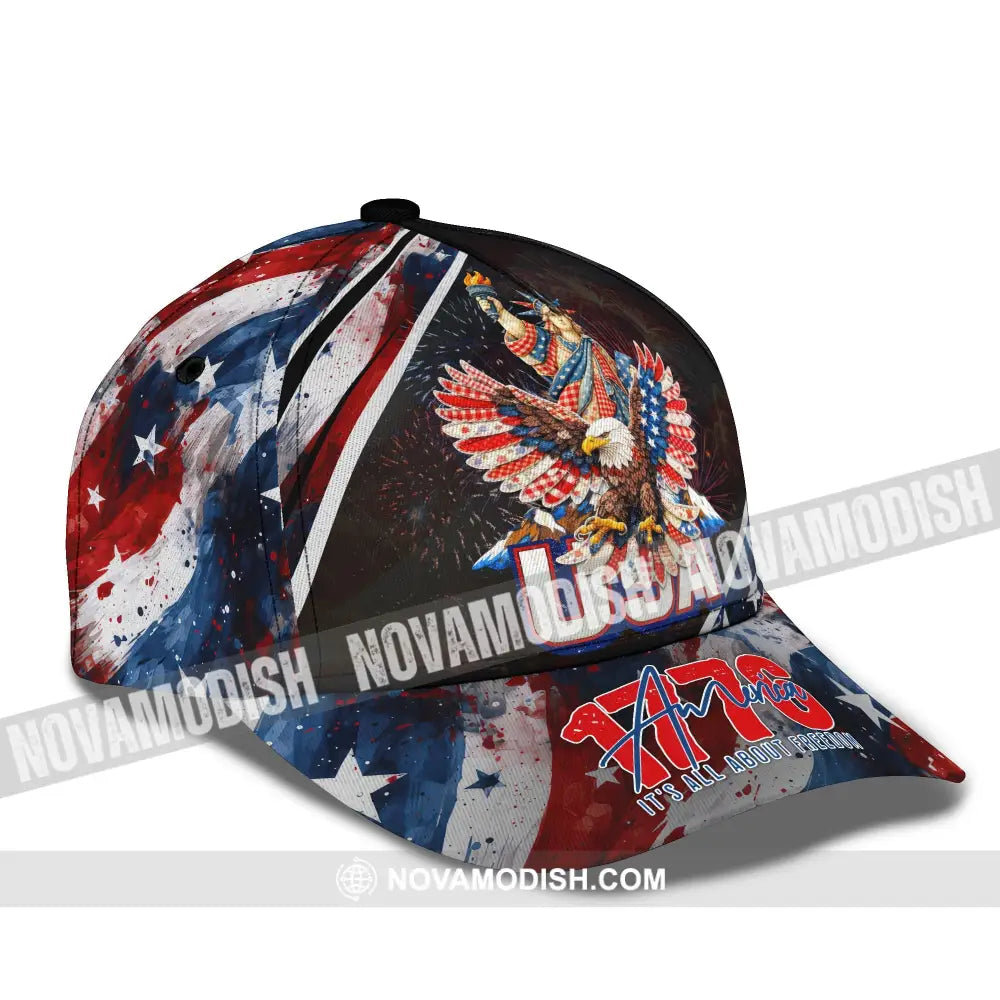 Personalized Cap Customized 250 Years America Classic Cap CLASSIC CAP / UNIVERSAL FIT Cap