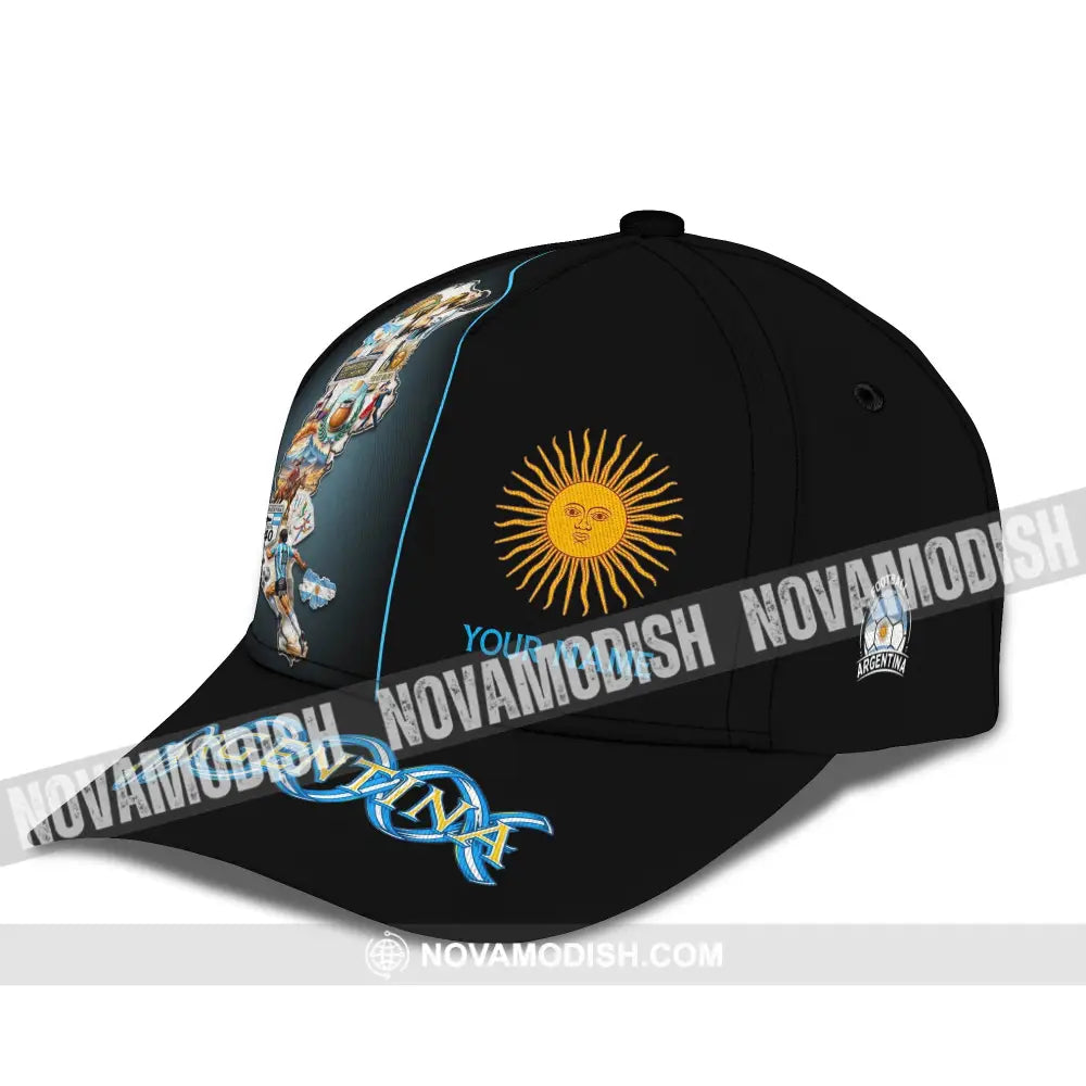 Personalized Cap Customized Argentina Classic Cap CLASSIC CAP / UNIVERSAL FIT Cap