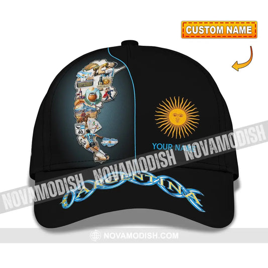 Personalized Cap Customized Argentina Classic Cap CLASSIC CAP / UNIVERSAL FIT Cap