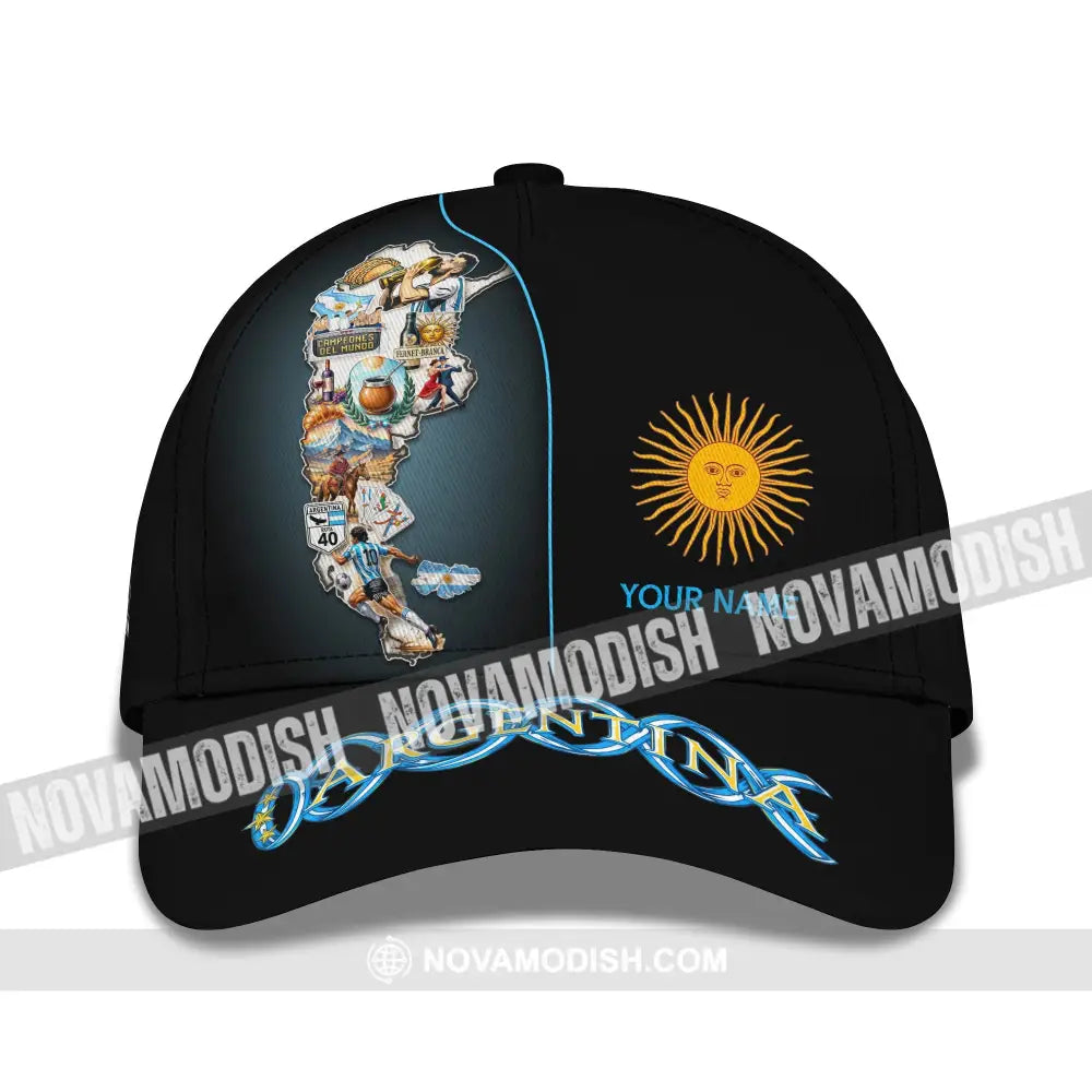 Personalized Cap Customized Argentina Classic Cap CLASSIC CAP / UNIVERSAL FIT Cap