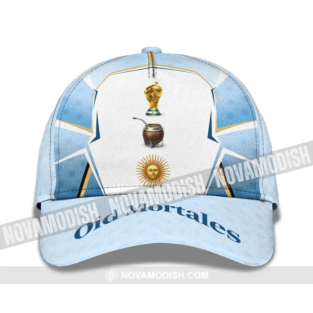 Personalized Cap Customized Argentina World Cup 2026 Classic Cap - CLASSIC CAP / UNIVERSAL FIT - Cap