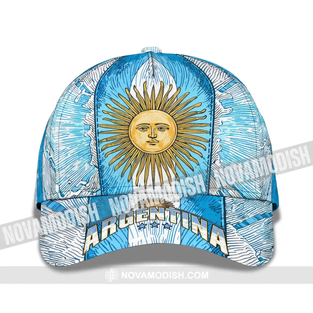 Personalized Cap Customized Argentina World Cup 2026 Classic Cap CLASSIC CAP / UNIVERSAL FIT Cap