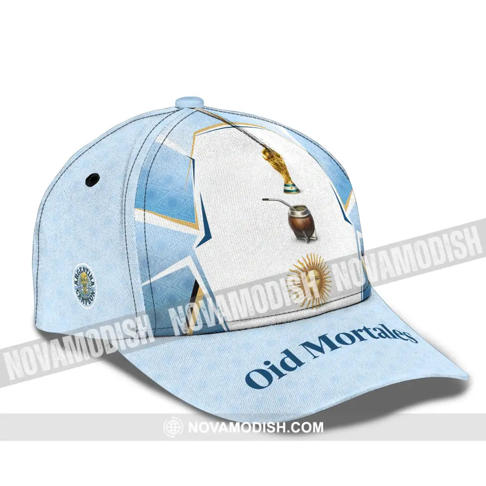 Personalized Cap Customized Argentina World Cup 2026 Classic Cap - CLASSIC CAP / UNIVERSAL FIT - Cap