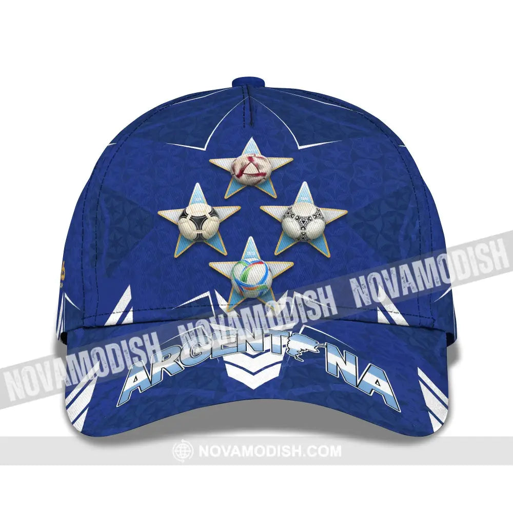 Personalized Cap Customized Argentina World Cup 2026 Classic Cap CLASSIC CAP / UNIVERSAL FIT Cap