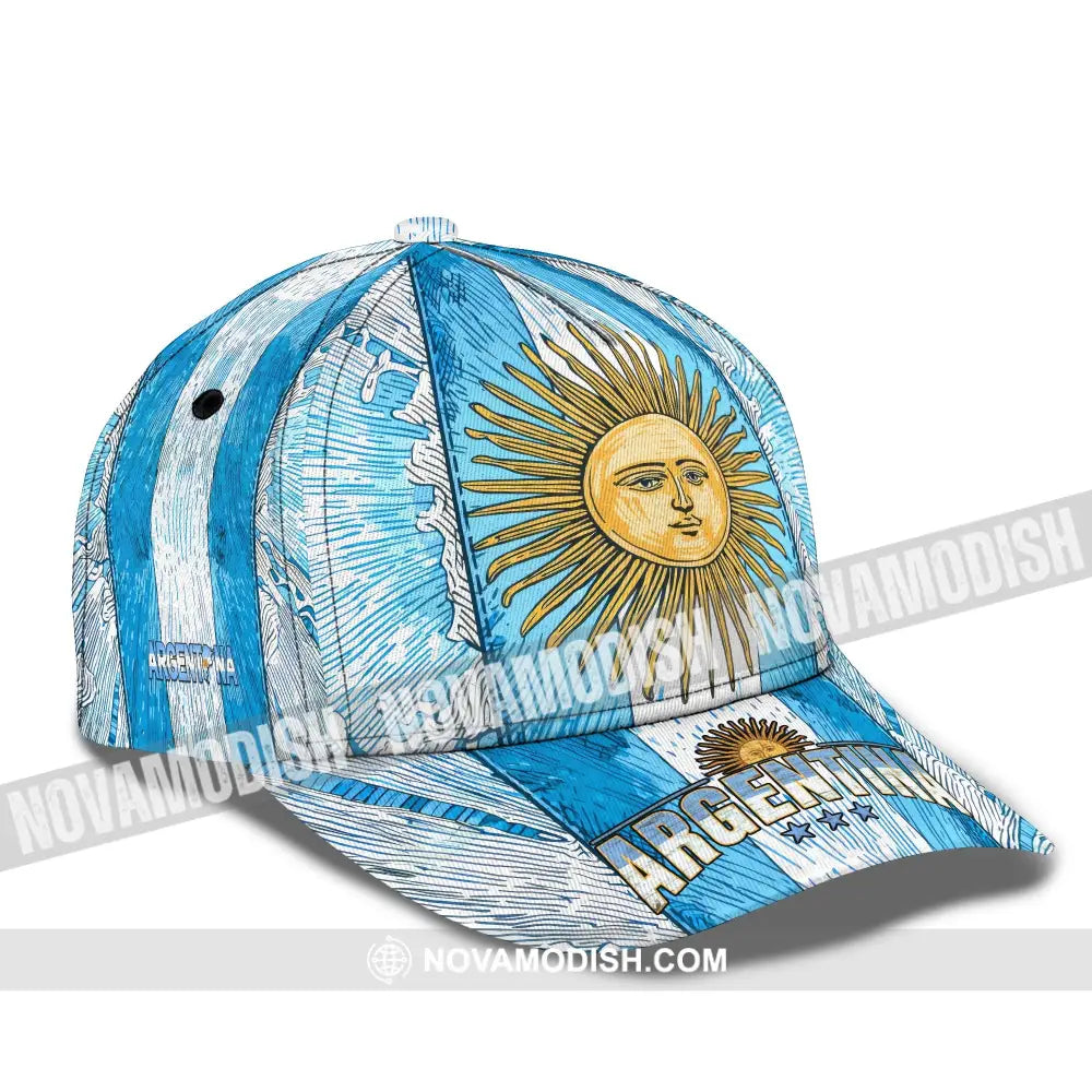 Personalized Cap Customized Argentina World Cup 2026 Classic Cap CLASSIC CAP / UNIVERSAL FIT Cap