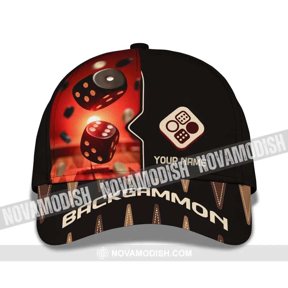 Personalized Cap Customized Backgammon Classic Cap CLASSIC CAP / UNIVERSAL FIT Cap