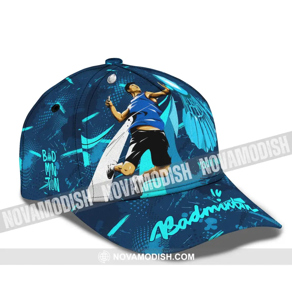 Personalized Cap Customized Badminton Classic Cap CLASSIC CAP / UNIVERSAL FIT Cap