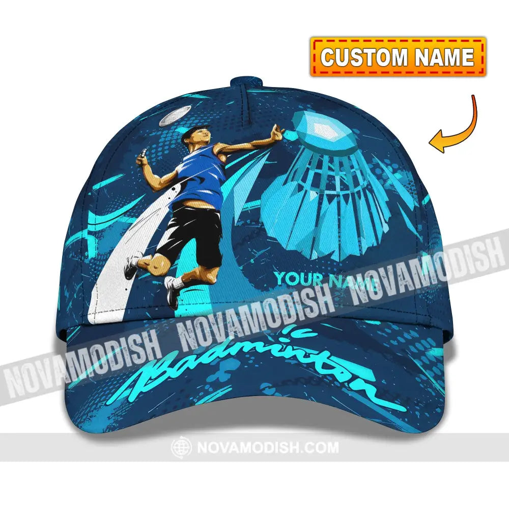 Personalized Cap Customized Badminton Classic Cap CLASSIC CAP / UNIVERSAL FIT Cap