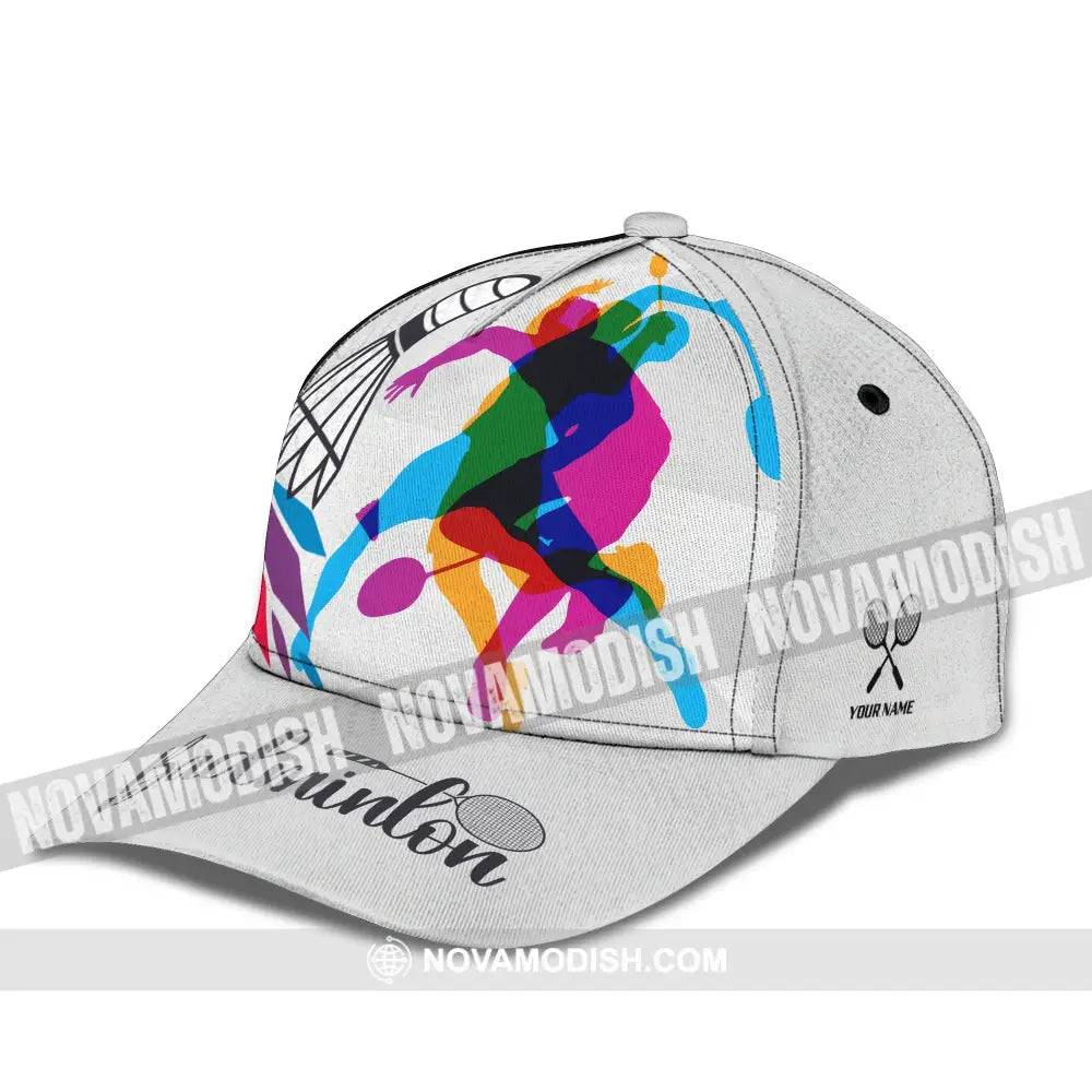 Personalized Cap Customized Badminton Classic Cap CLASSIC CAP / UNIVERSAL FIT Cap
