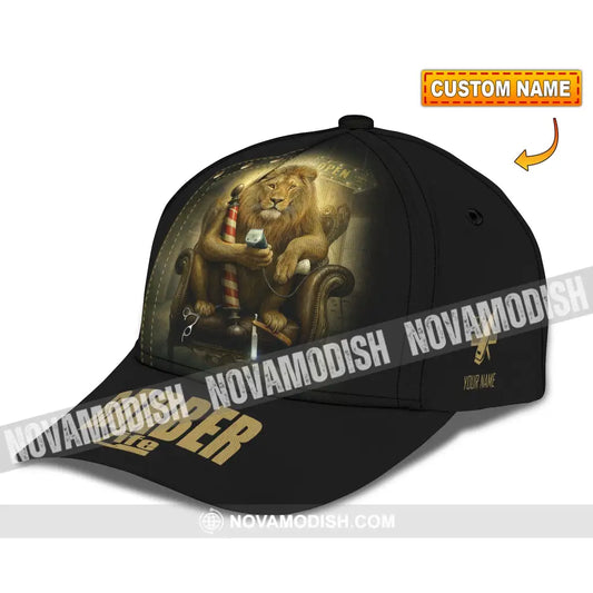 Personalized Cap Customized Barber Life Classic Cap CLASSIC CAP / UNIVERSAL FIT Cap