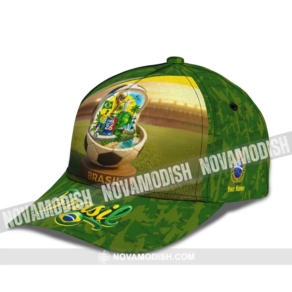 Personalized Cap Customized Brasil Classic Cap CLASSIC CAP / UNIVERSAL FIT Cap
