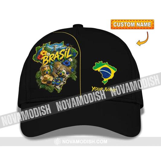 Personalized Cap Customized Brasil Classic Cap - CLASSIC CAP / UNIVERSAL FIT - Cap