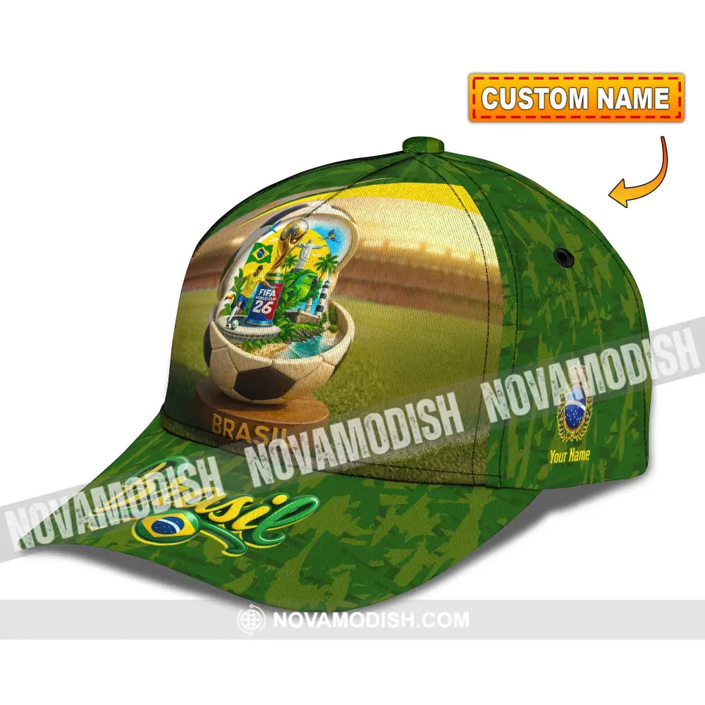 Personalized Cap Customized Brasil Classic Cap CLASSIC CAP / UNIVERSAL FIT Cap