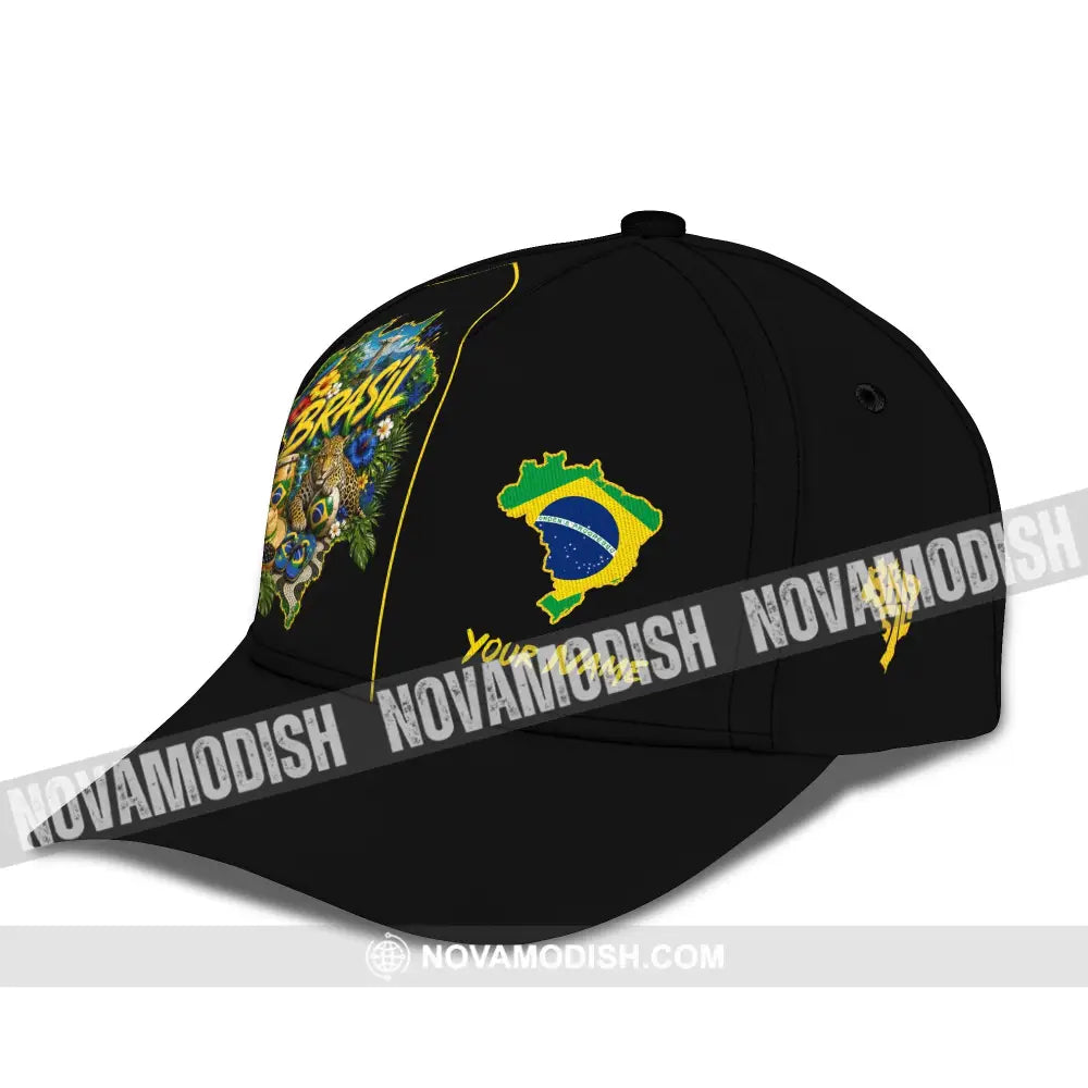 Personalized Cap Customized Brasil Classic Cap - CLASSIC CAP / UNIVERSAL FIT - Cap