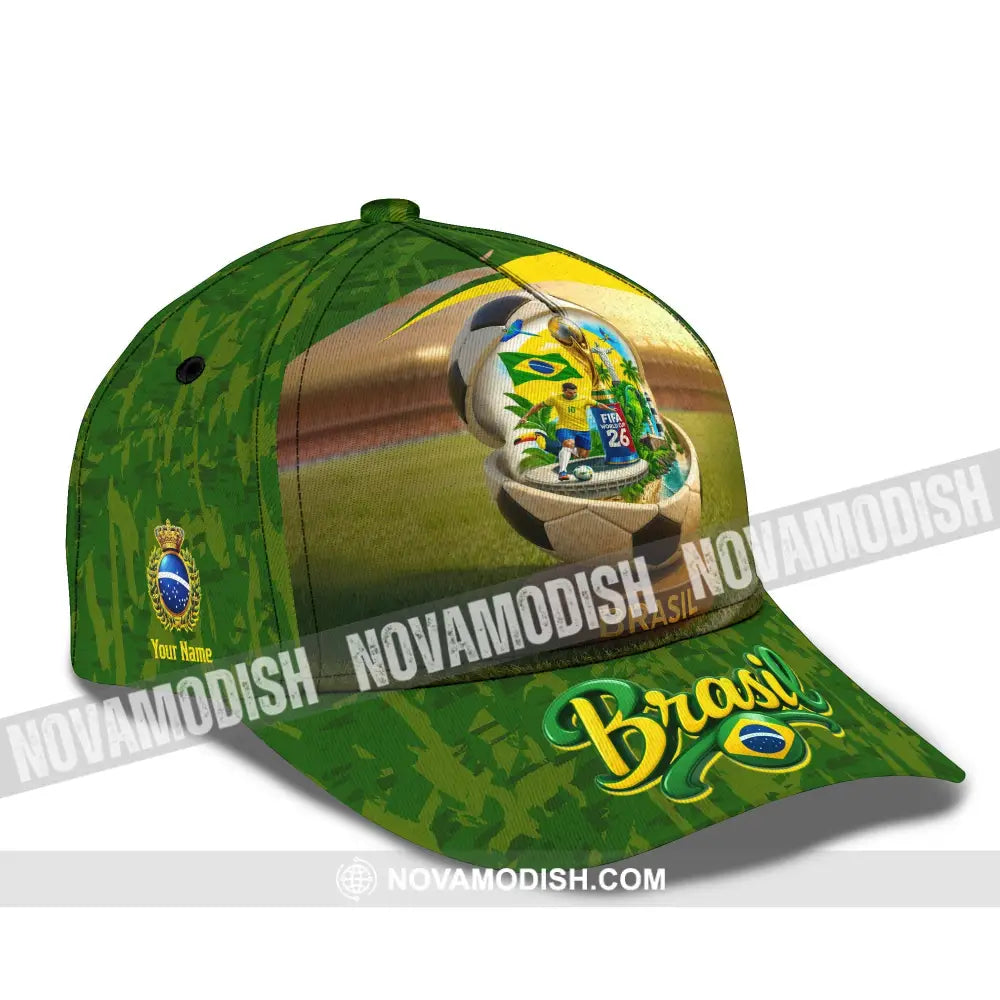 Personalized Cap Customized Brasil Classic Cap CLASSIC CAP / UNIVERSAL FIT Cap