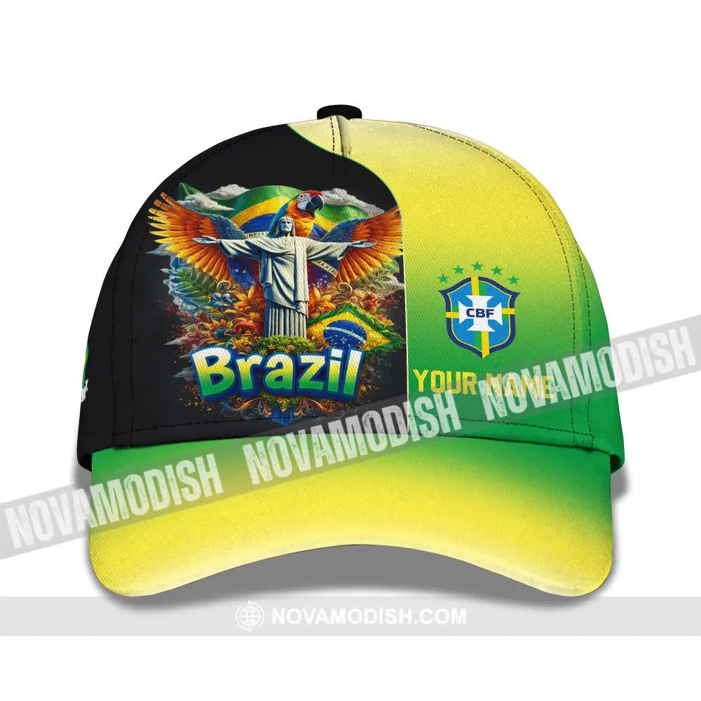 Personalized Cap Customized Brazil Classic Cap CLASSIC CAP / UNIVERSAL FIT Cap