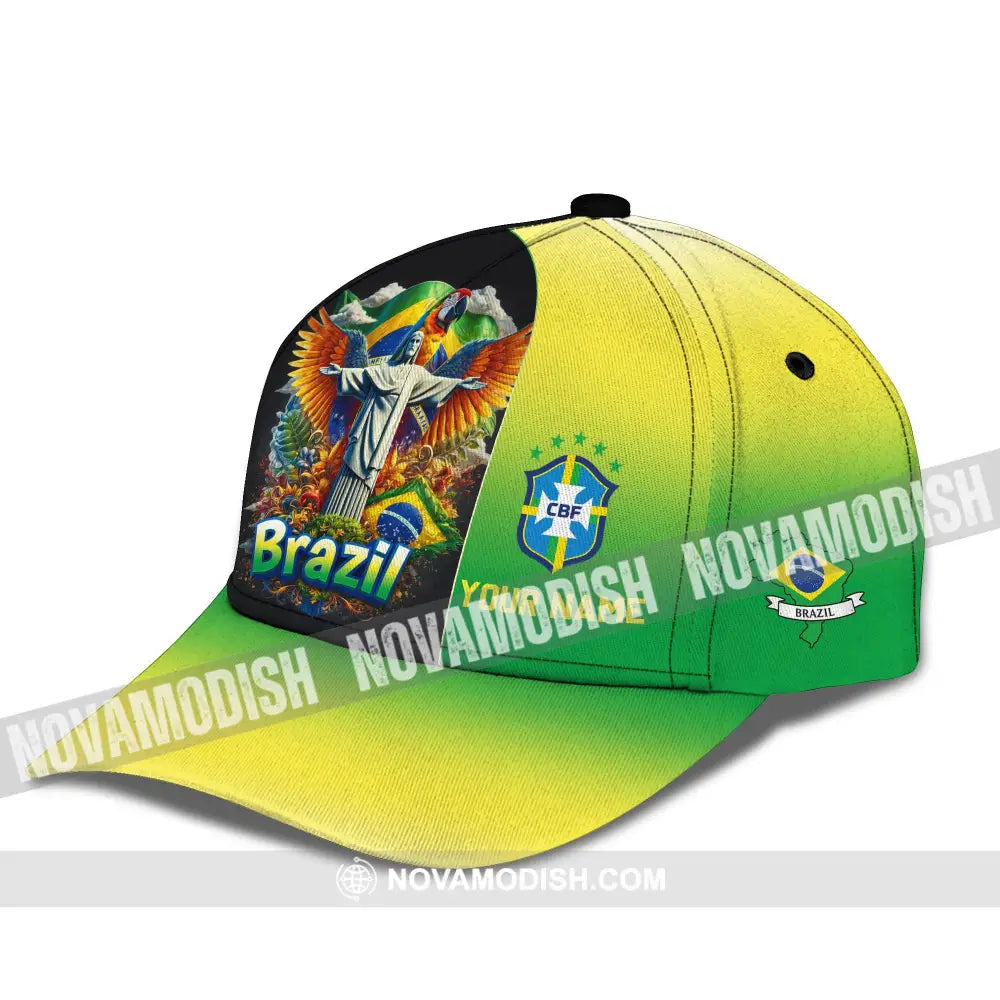 Personalized Cap Customized Brazil Classic Cap CLASSIC CAP / UNIVERSAL FIT Cap