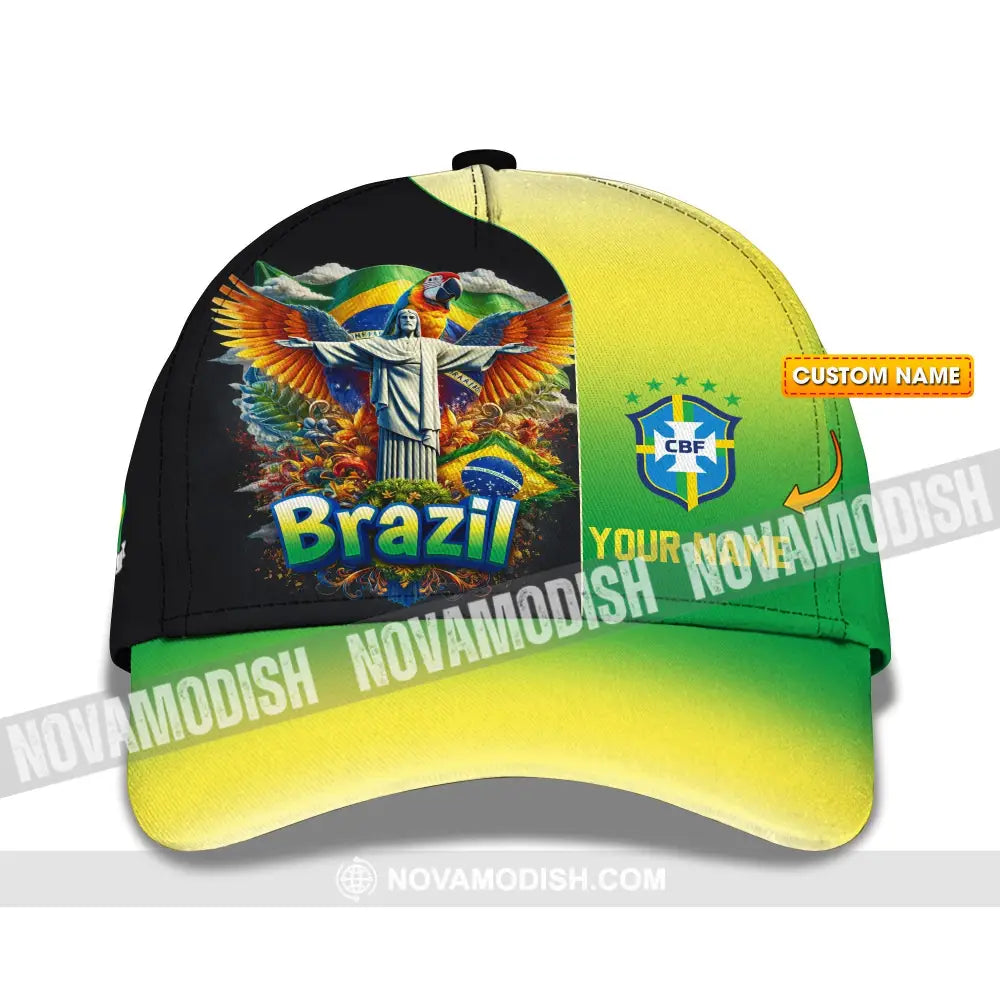 Personalized Cap Customized Brazil Classic Cap CLASSIC CAP / UNIVERSAL FIT Cap