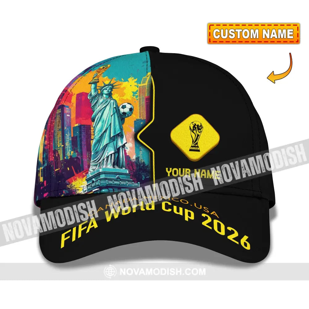 Personalized Cap Customized Canada - Mexico - USA Fifa World Cup 2026 Classic Cap CLASSIC CAP / UNIVERSAL FIT Cap