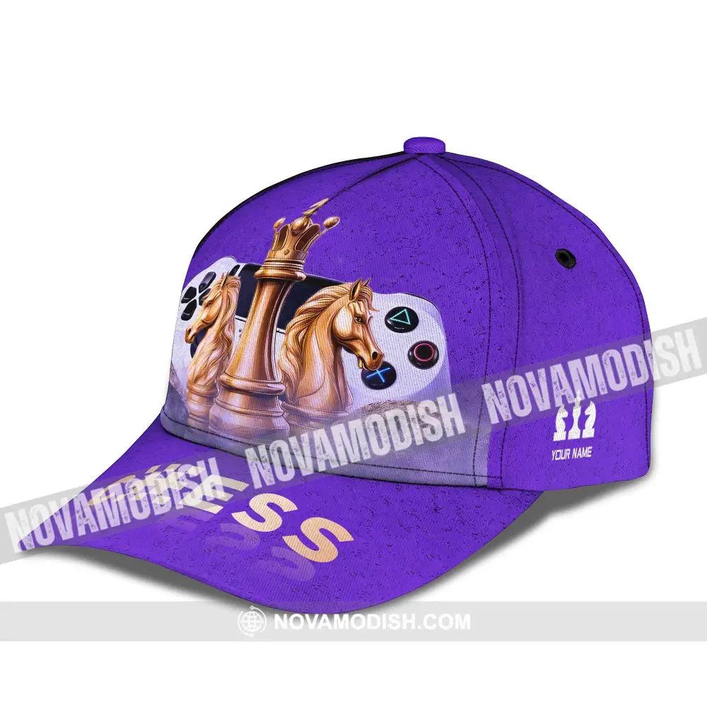 Personalized Cap Customized Chess Classic Cap - CLASSIC CAP / UNIVERSAL FIT - Cap