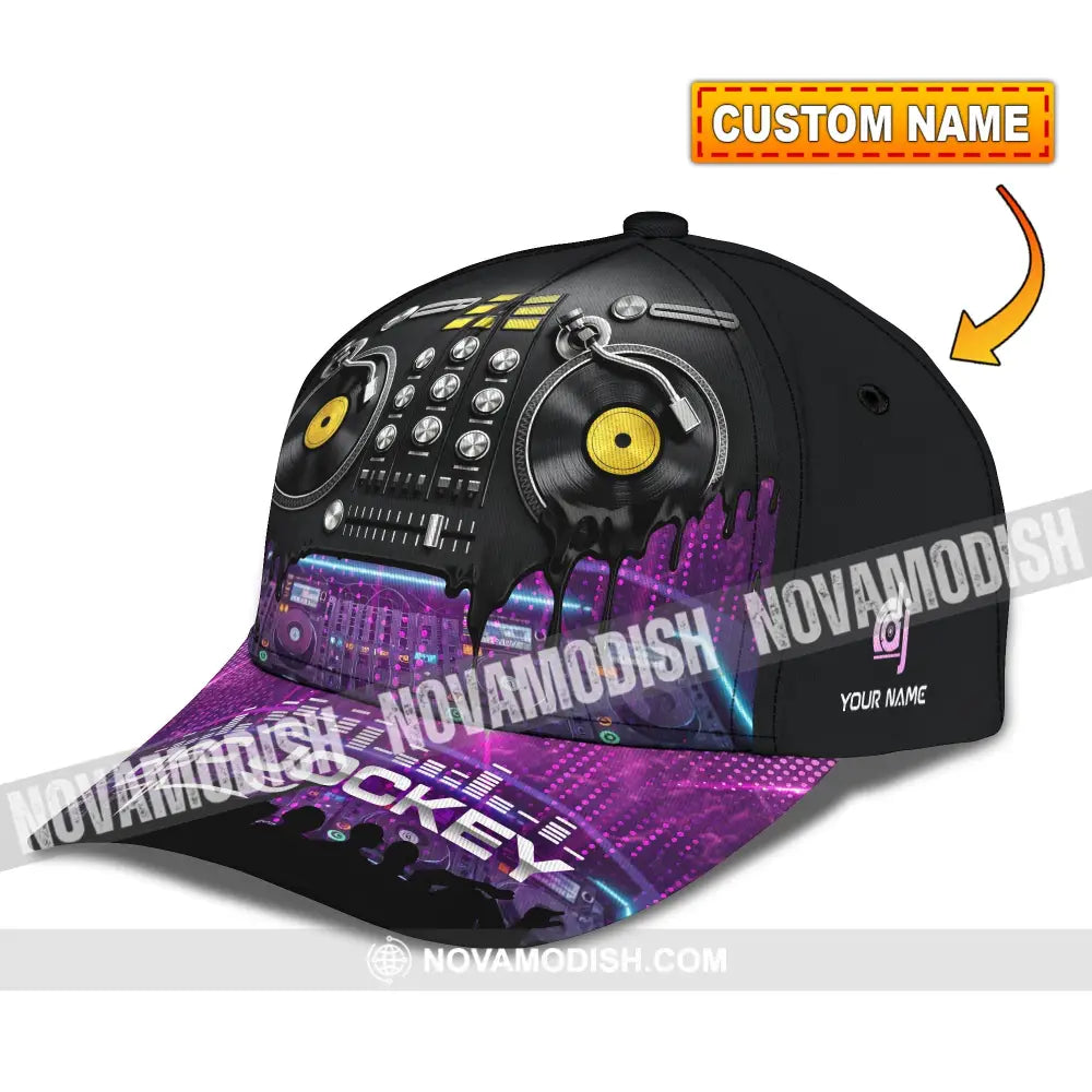 Personalized Cap Customized Disc Jockey Classic Cap CLASSIC CAP / UNIVERSAL FIT Cap