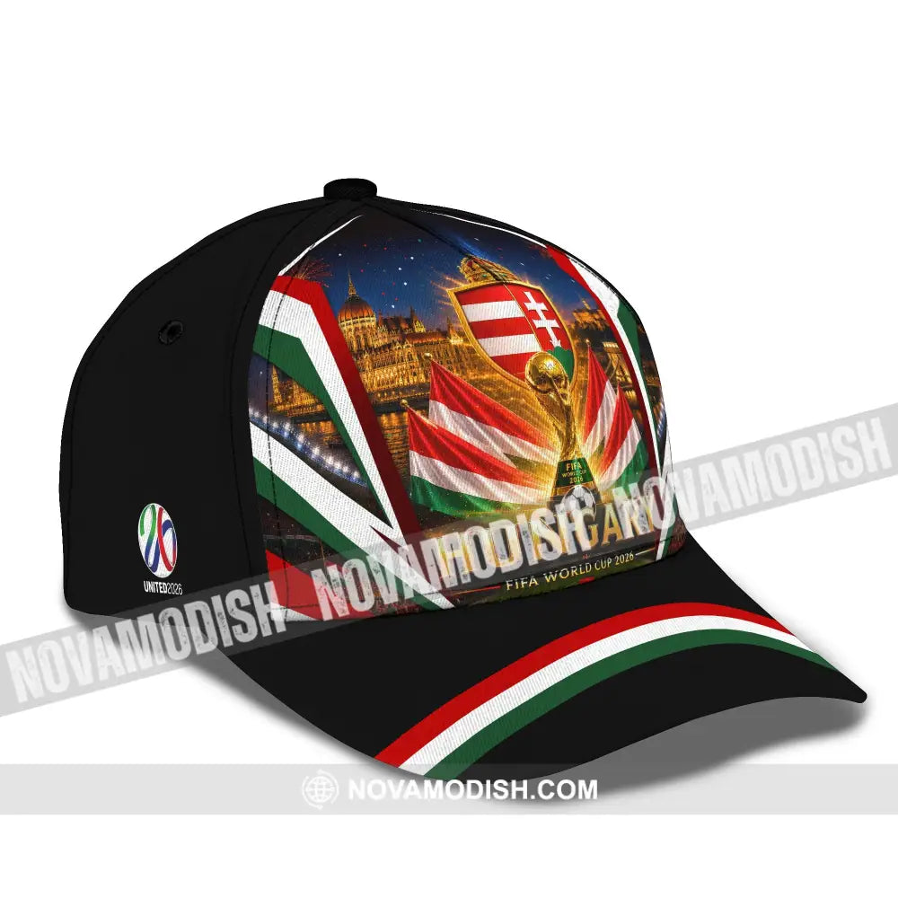Personalized Cap Customized Hungary World Cup 2026 Classic Cap - CLASSIC CAP / UNIVERSAL FIT - Cap