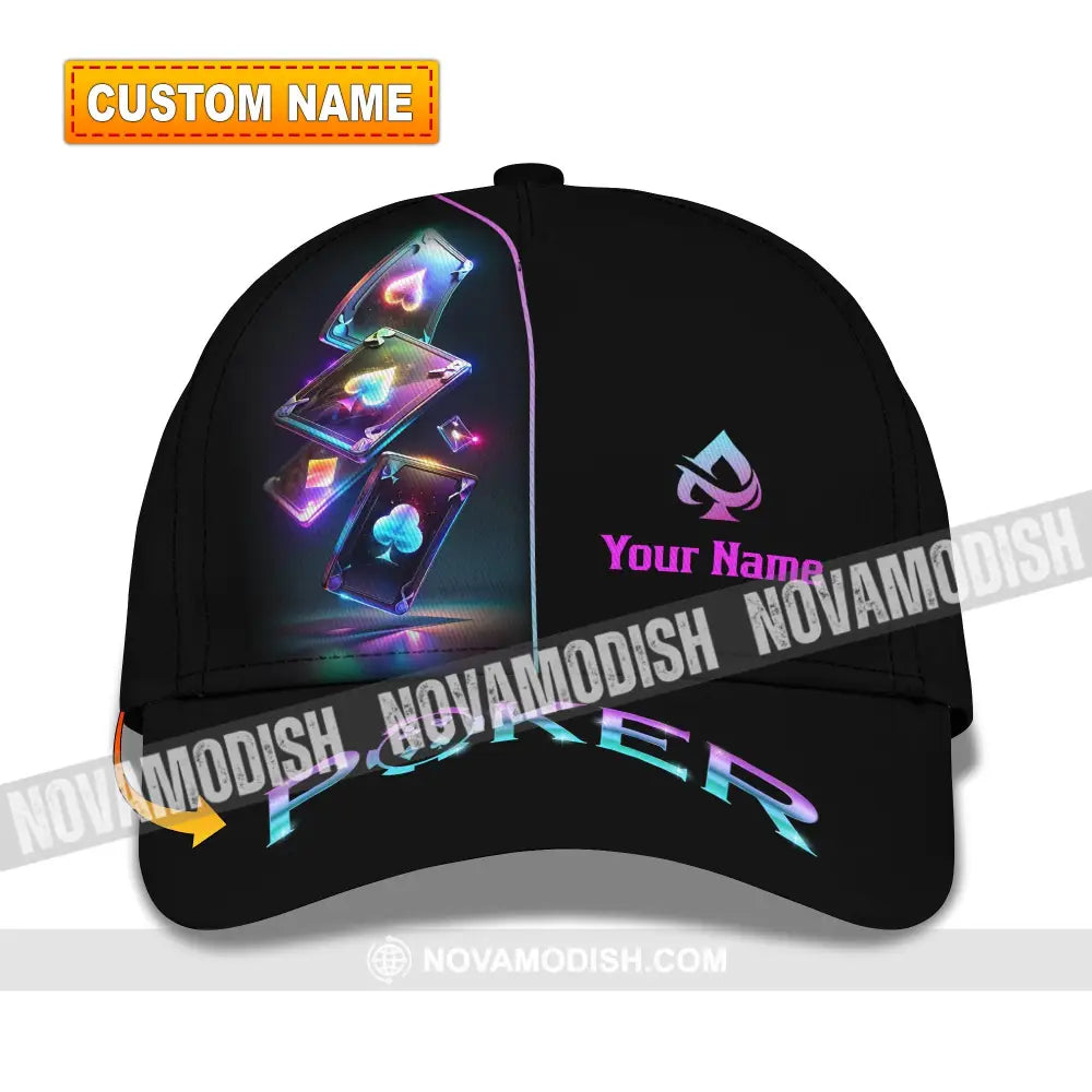 Personalized Cap Customized Poker Classic Cap / Universal Fit