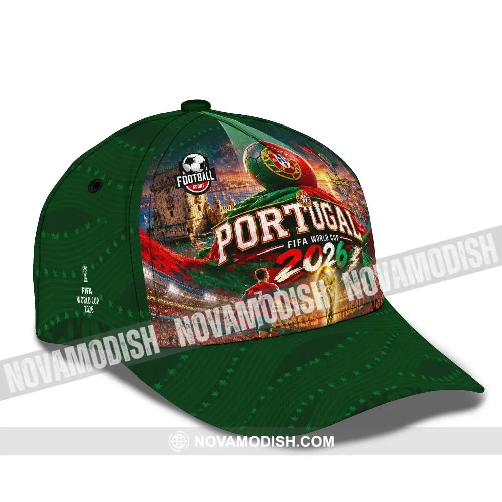 Personalized Cap Customized Portugal World Cup 2026 Classic Cap - CLASSIC CAP / UNIVERSAL FIT - Cap