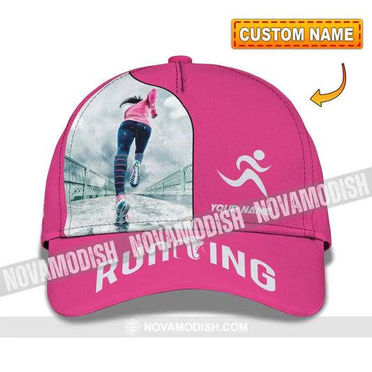 Personalized Cap Customized Run For Fun Running Lover Sport Classic Cap CLASSIC CAP / UNIVERSAL FIT Cap