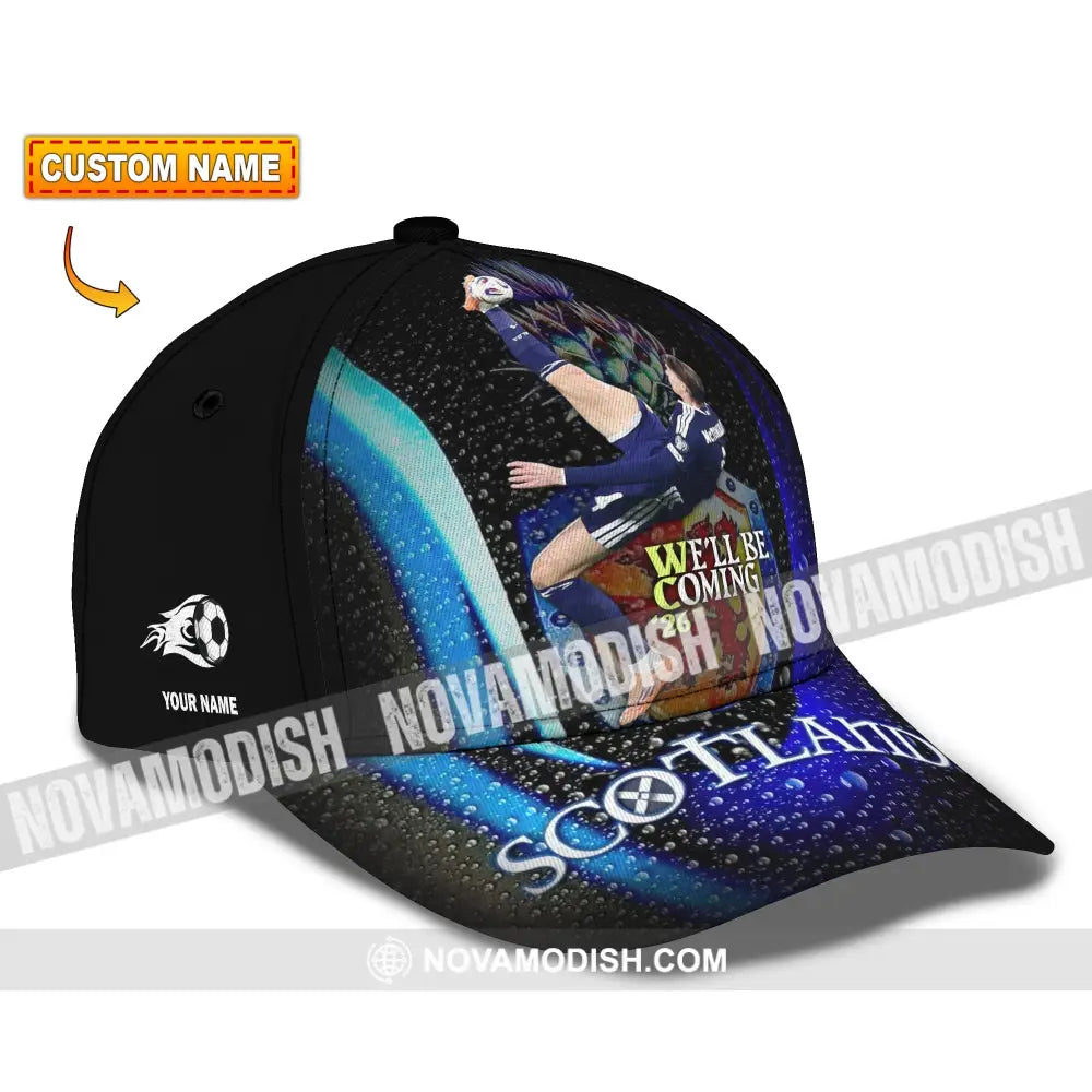 Personalized Cap Customized Scotland We’ll Be Coming 26 Classic Cap CLASSIC CAP / UNIVERSAL FIT Cap