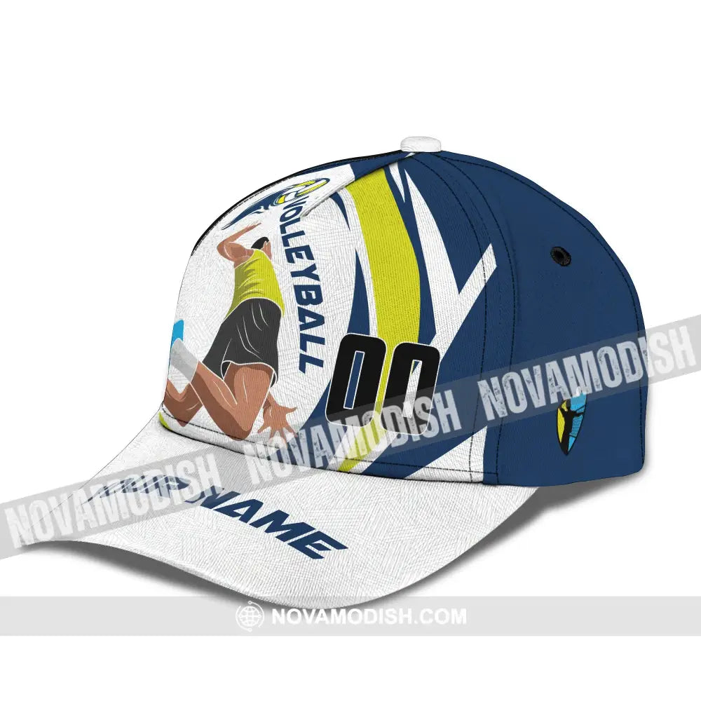 Personalized Cap Customized Volleyball Classic Cap - CLASSIC CAP / UNIVERSAL FIT - Cap