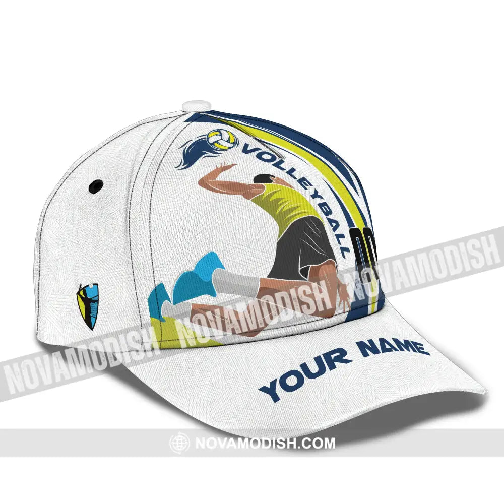 Personalized Cap Customized Volleyball Classic Cap - CLASSIC CAP / UNIVERSAL FIT - Cap