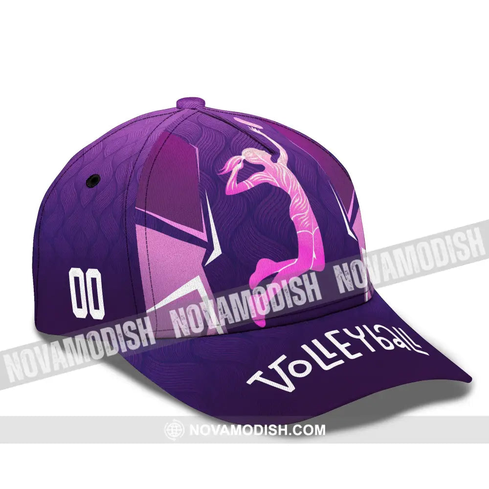 Personalized Cap Customized Volleyball Classic Cap - CLASSIC CAP / UNIVERSAL FIT - Cap
