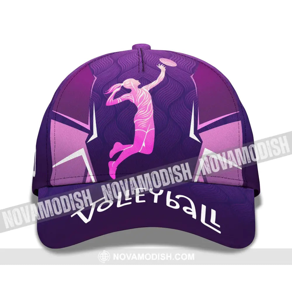 Personalized Cap Customized Volleyball Classic Cap - CLASSIC CAP / UNIVERSAL FIT - Cap