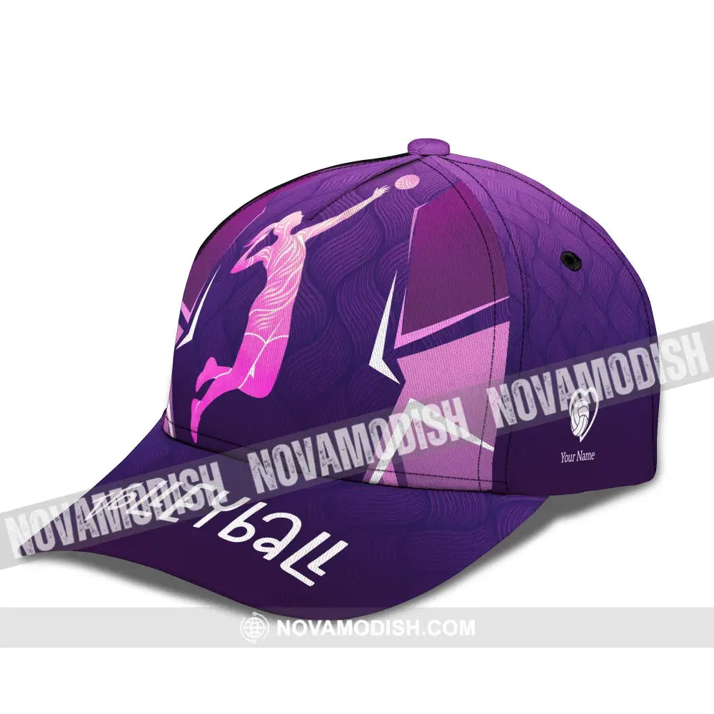Personalized Cap Customized Volleyball Classic Cap - CLASSIC CAP / UNIVERSAL FIT - Cap
